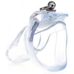 Generique Cage de chasteté Dick Off 10 x 3cm Transparent